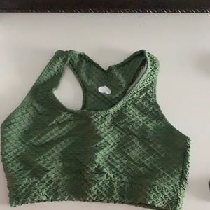 Booty by Brabants Sage croco sports bra